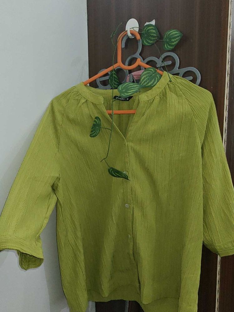 Zudio Lime Green Shirt 🍋🟩