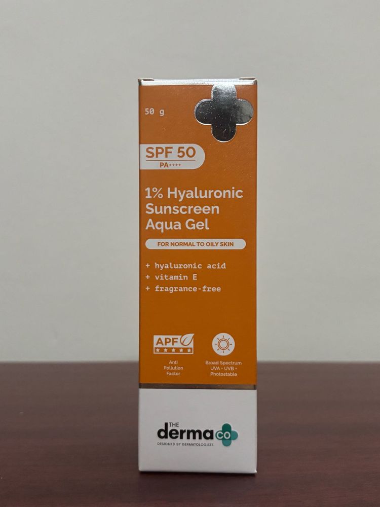 The Derma Co Sunscreen Aqua Gel New