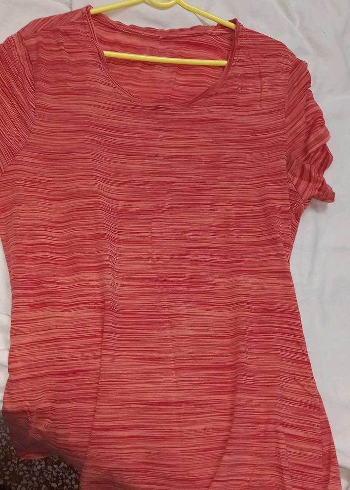 Striped Pink Top