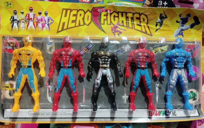 Hero Fighter Action Figures