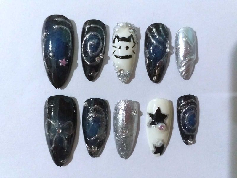 Press on Nails (Starry Night 🌌)