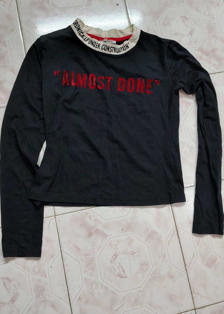 Black Long Sleeve Tshirt