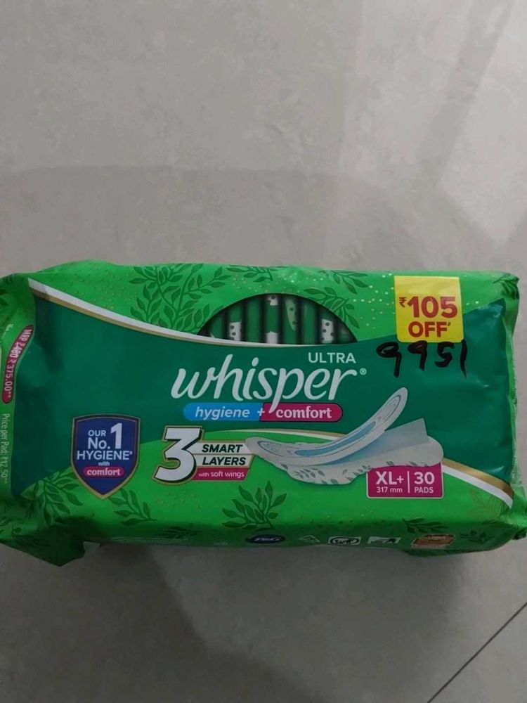 Whisper Ultra XL+ Pads