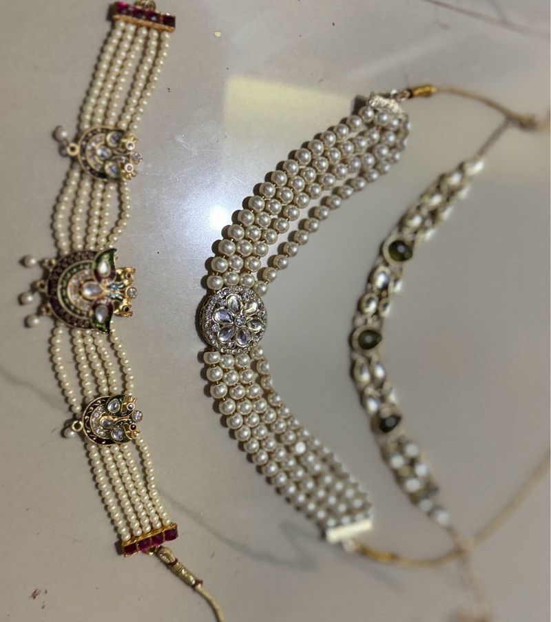 3 mix Pearl Jewellery Set✨