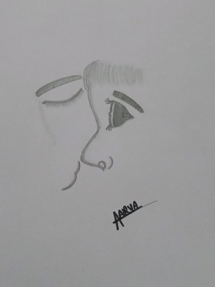 Mother And Baby Sketch