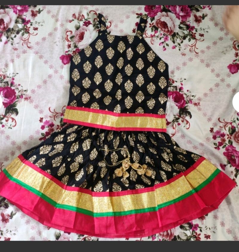 Girls Lehenga Model For Kids Upto 2 Years
