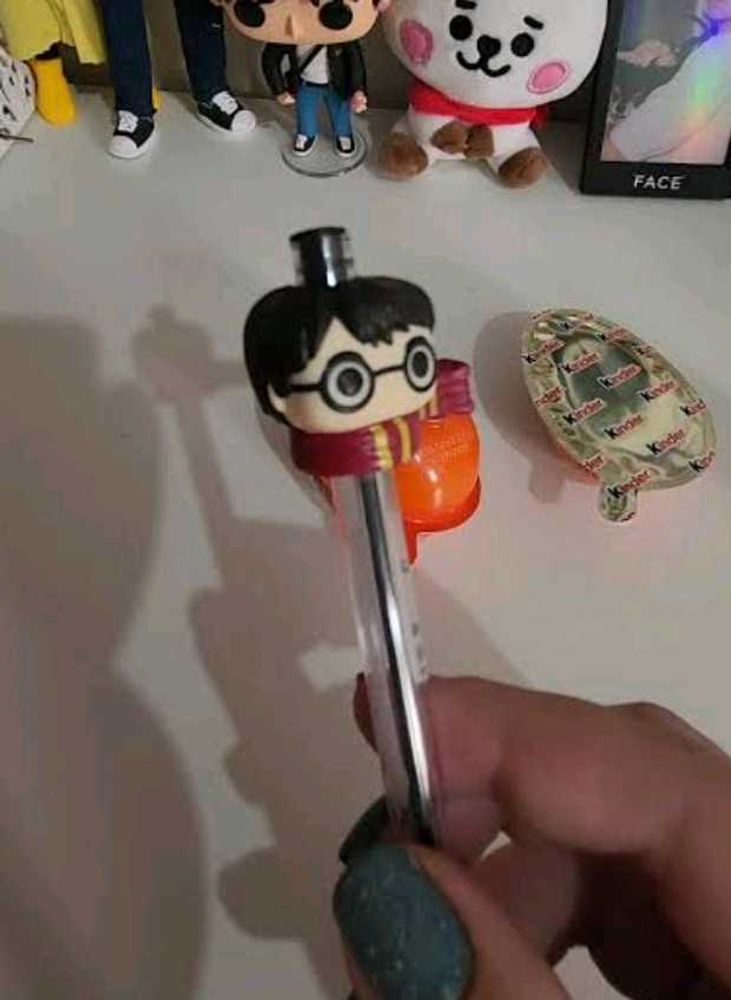 Harry Potter (Muffler) And Ron Toy Kinder Joy