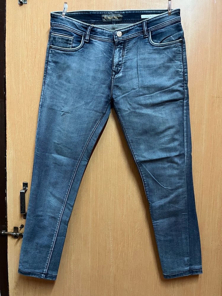 Jimmy &amp; Jerry Slim Fit Blue Denim Jeans For Men