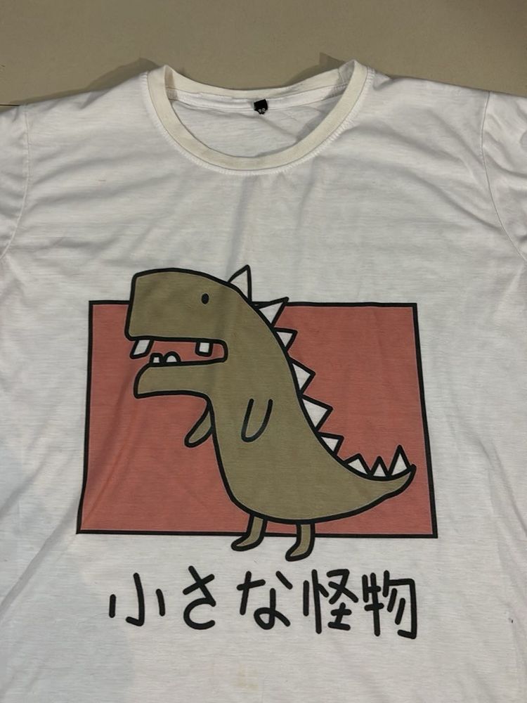 Cute Dinosaur Graphic Tee