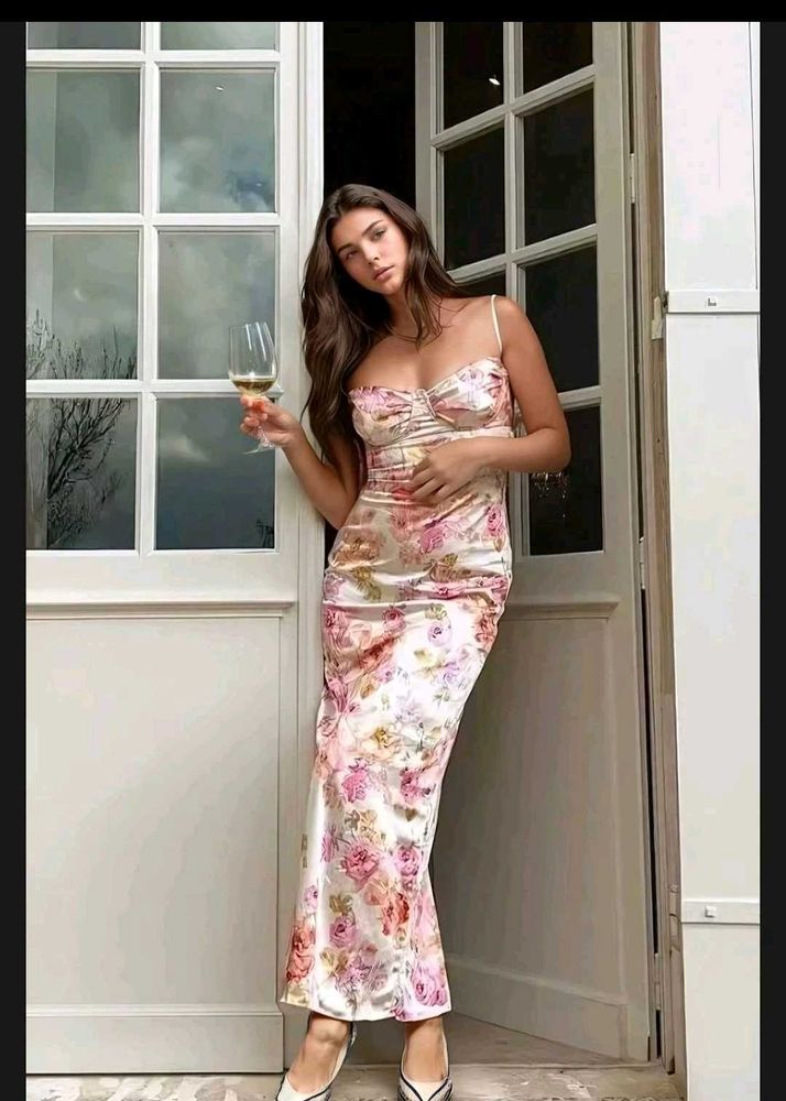 Floral Bodycon Dress