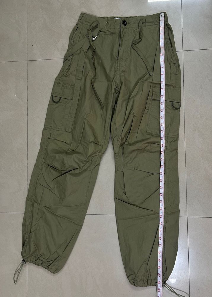 Olive Green Cargo Pants