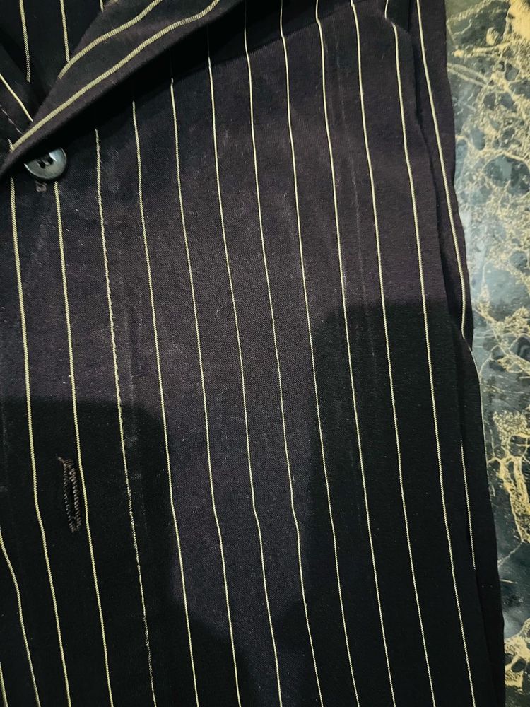 Pinstripe Blazer