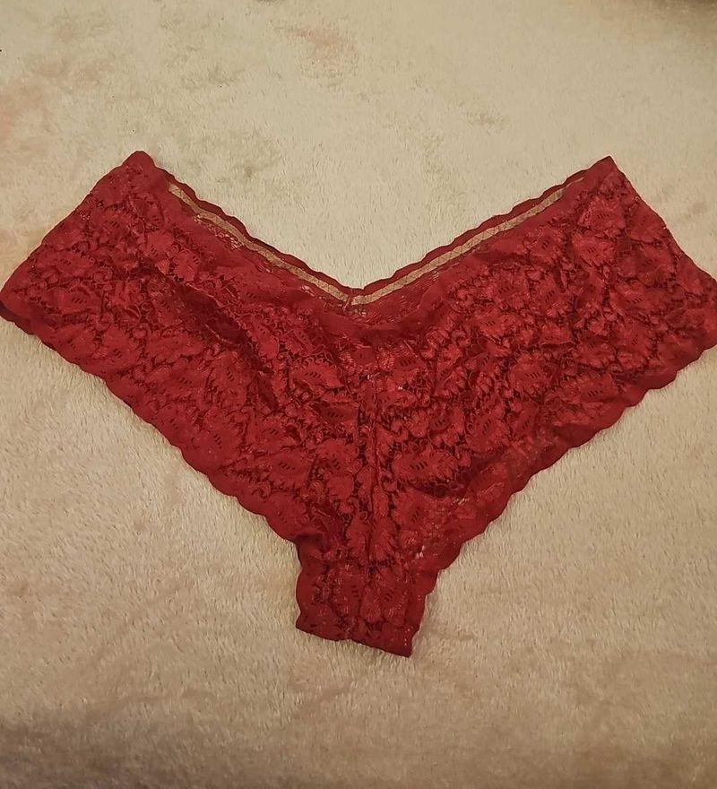 Red Lace Panties