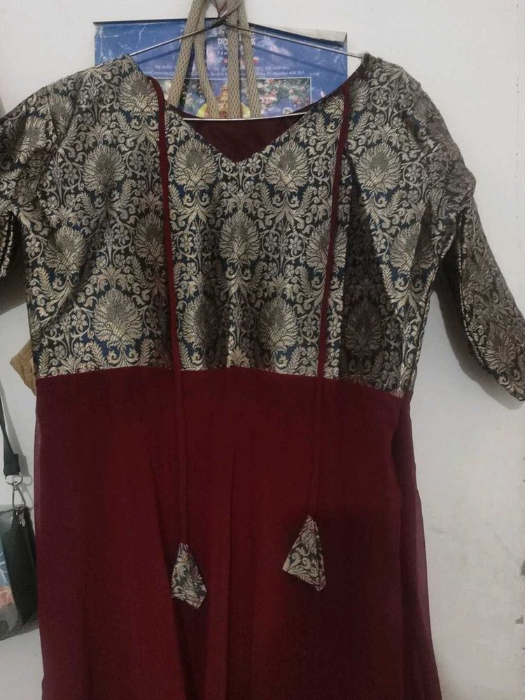 Long Flared Gown