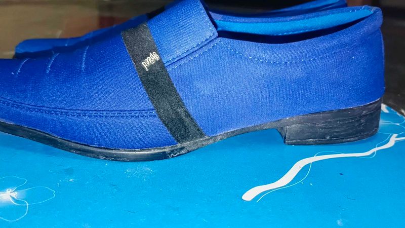 Blue Casual Shoes
