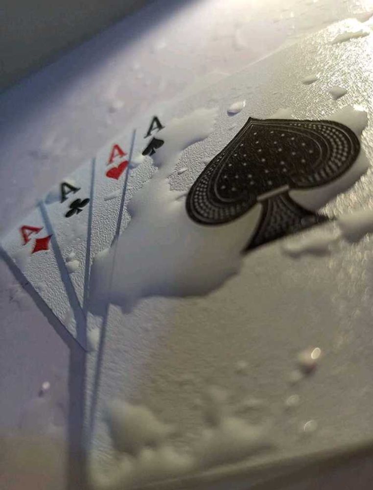 Opel Gold Playing Cards