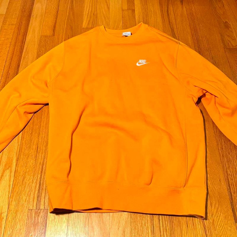 Nike Orange orignal Sweatshirt