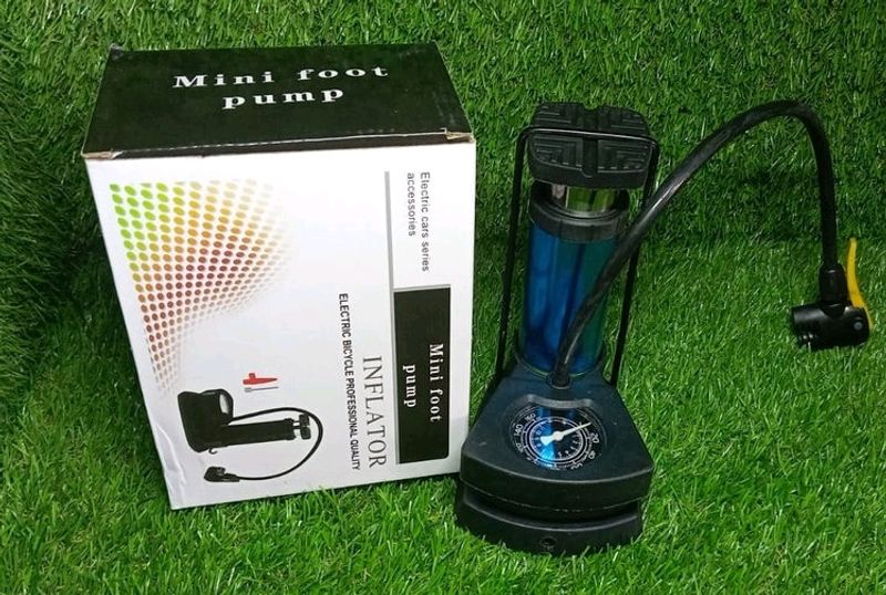 Mini Foot Pump Inflator for Bike And Car