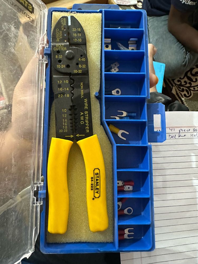 Stanley Crimping Plices Set