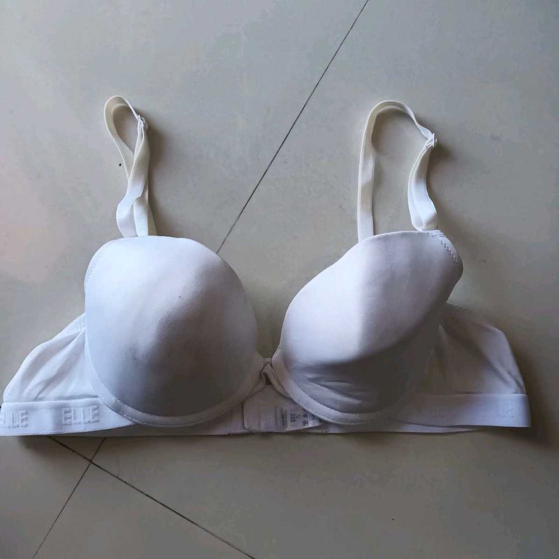 ELLE White Bra