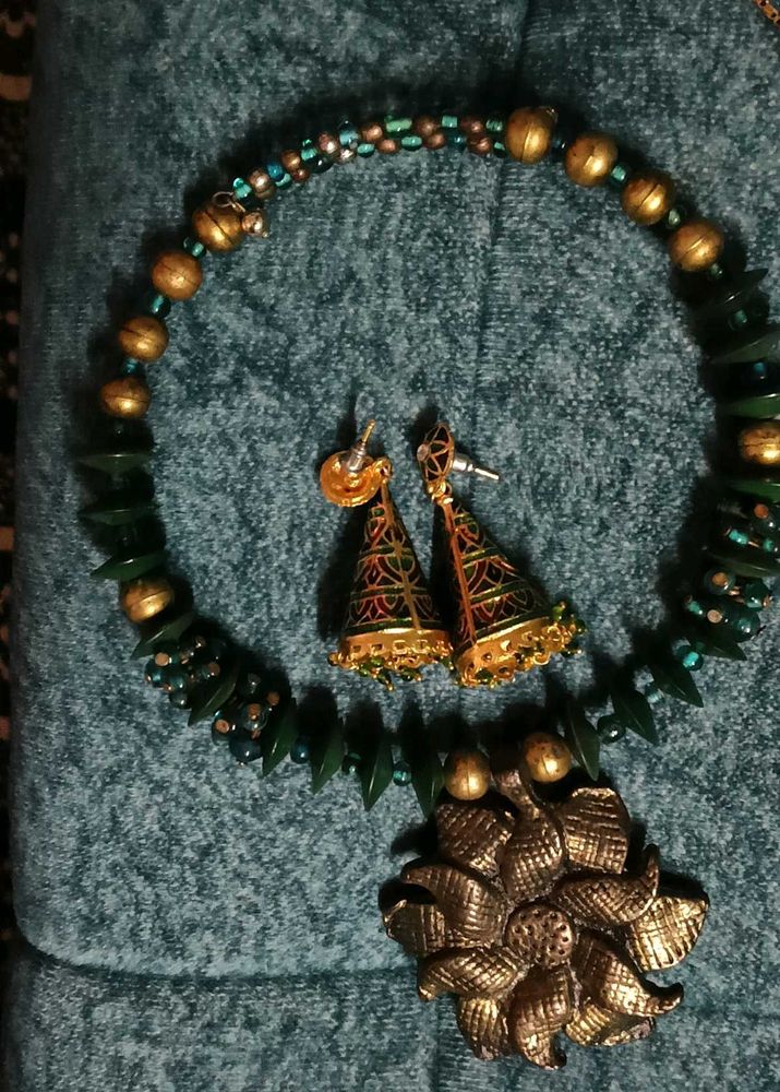 Statement Necklace &amp; Earring Set