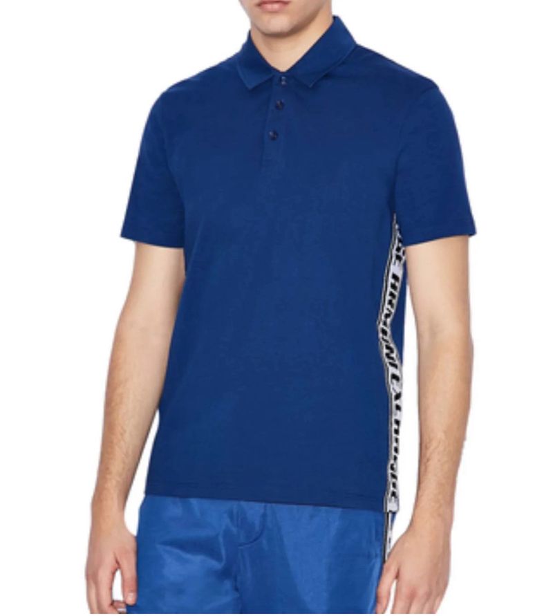 Original Blue Armani Exchange Polo