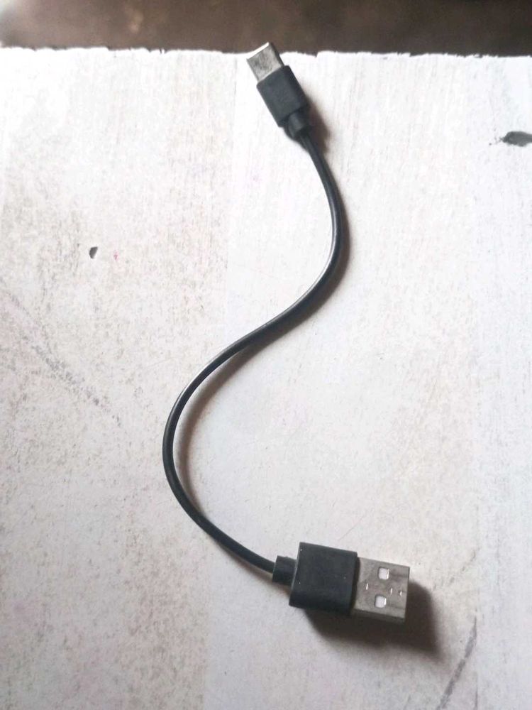 USB Type C Charging Cable - Black