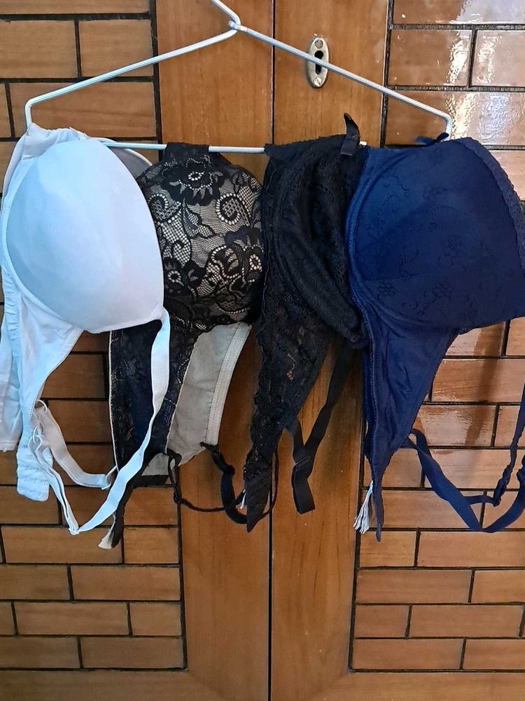 Combo Of Four Imported Fabric Bra