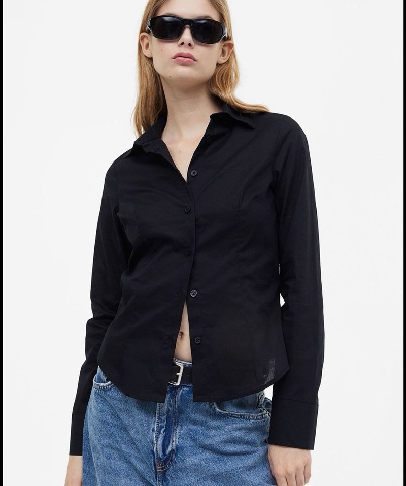 Atmosphere Pintresty Black Shirt