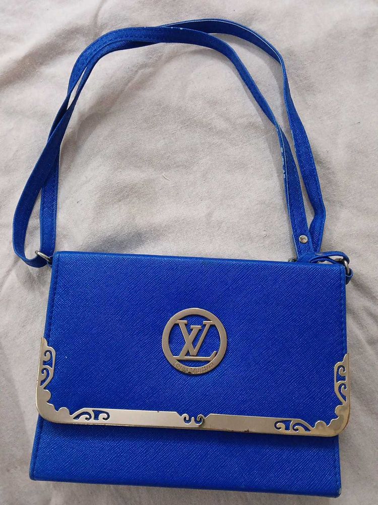 Blue Crossbody Bag