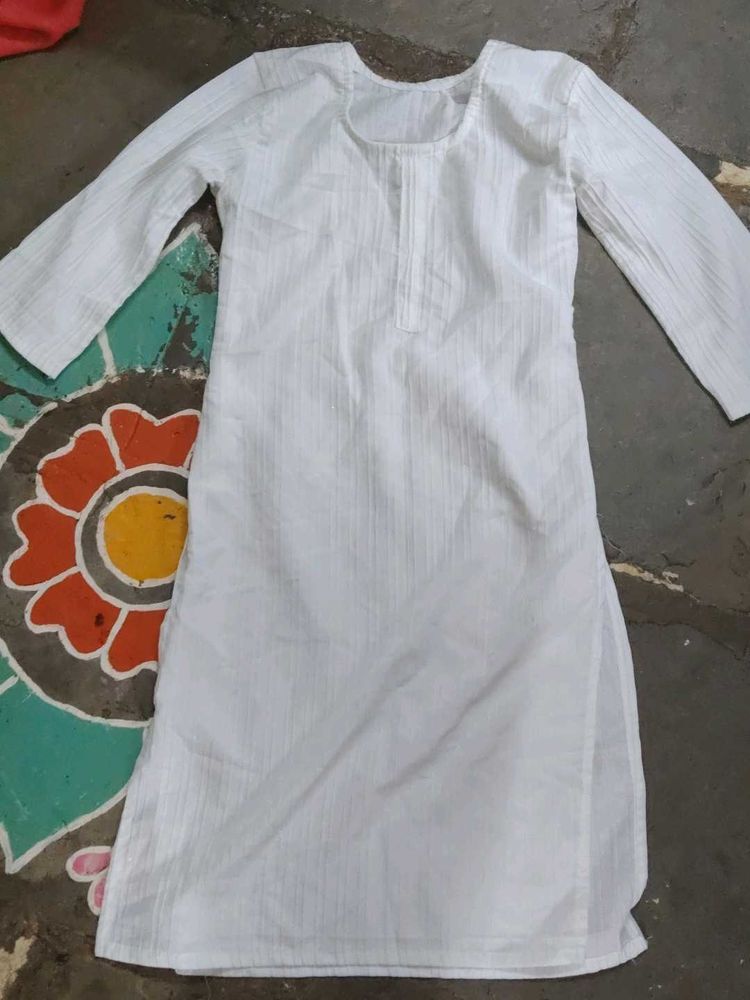 Classic White Kurta