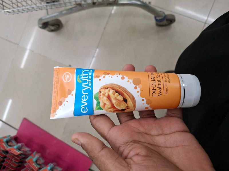 Everyuth Naturals Exfoliating Walnut Scrub.
