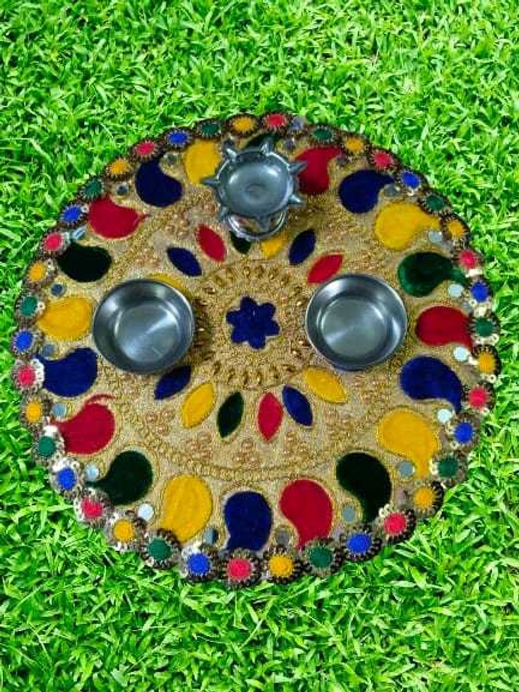 Decorative Pooja Thali