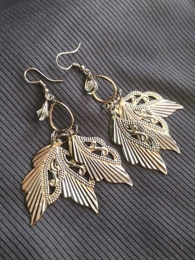 Leaf Dangle Earrings