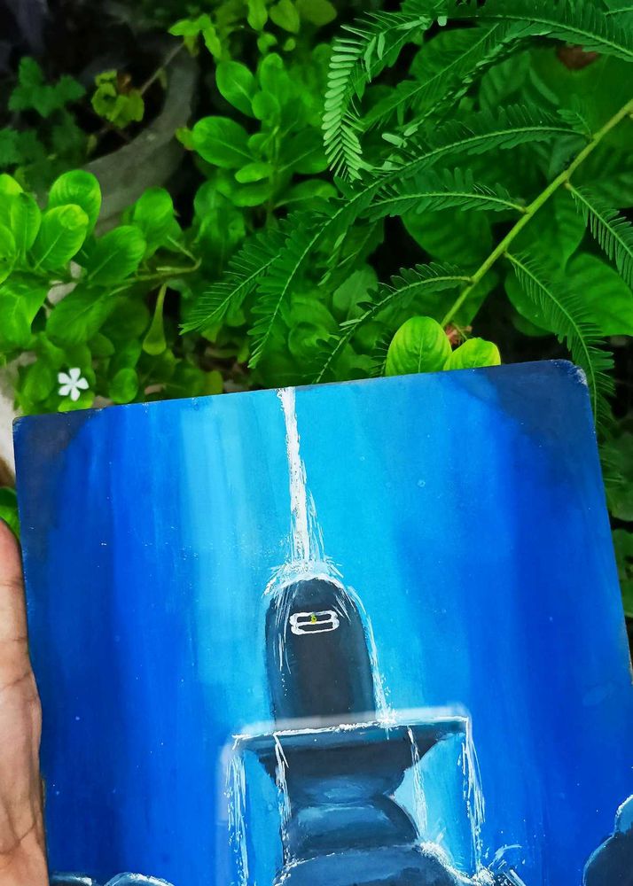 Shiv Portrait Handmade Painting✨