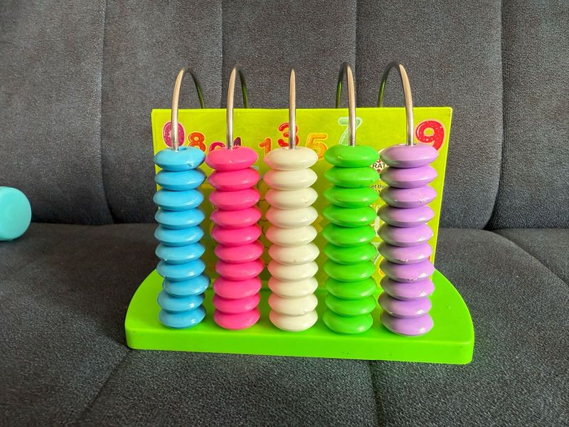 Colorful Abacus learning toy