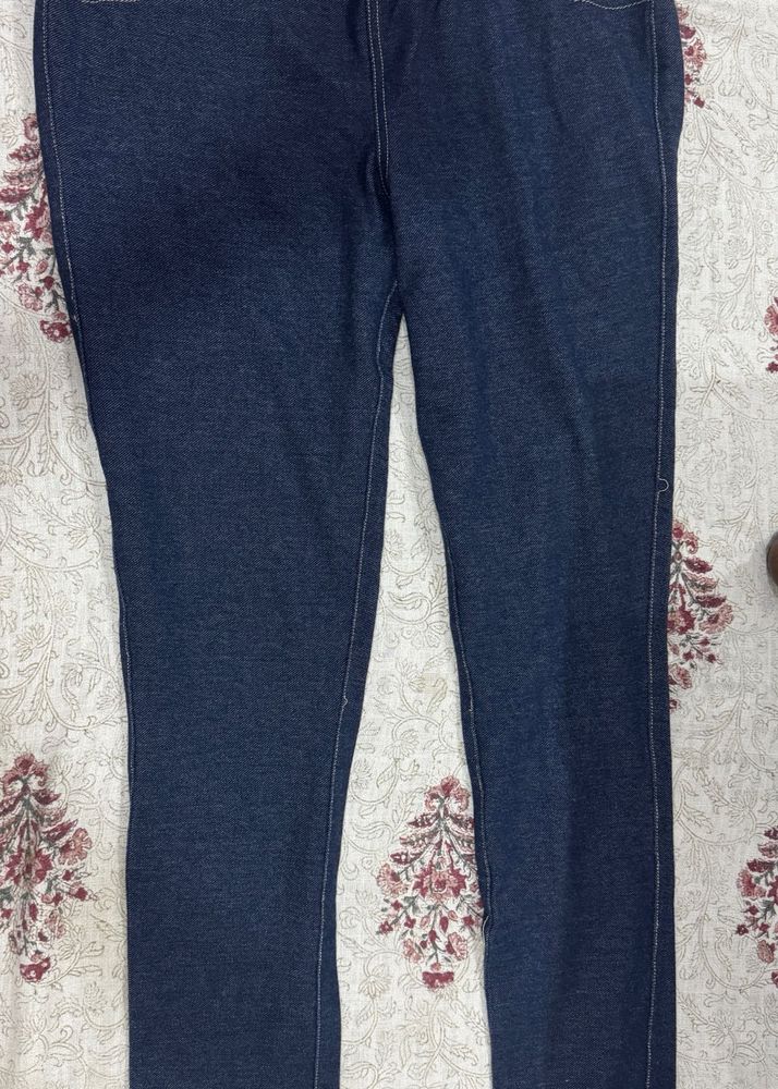 Dark Wash Denim Jeggings