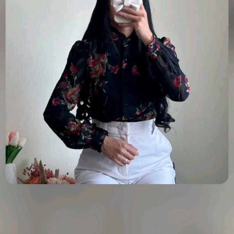 Floral Print Top