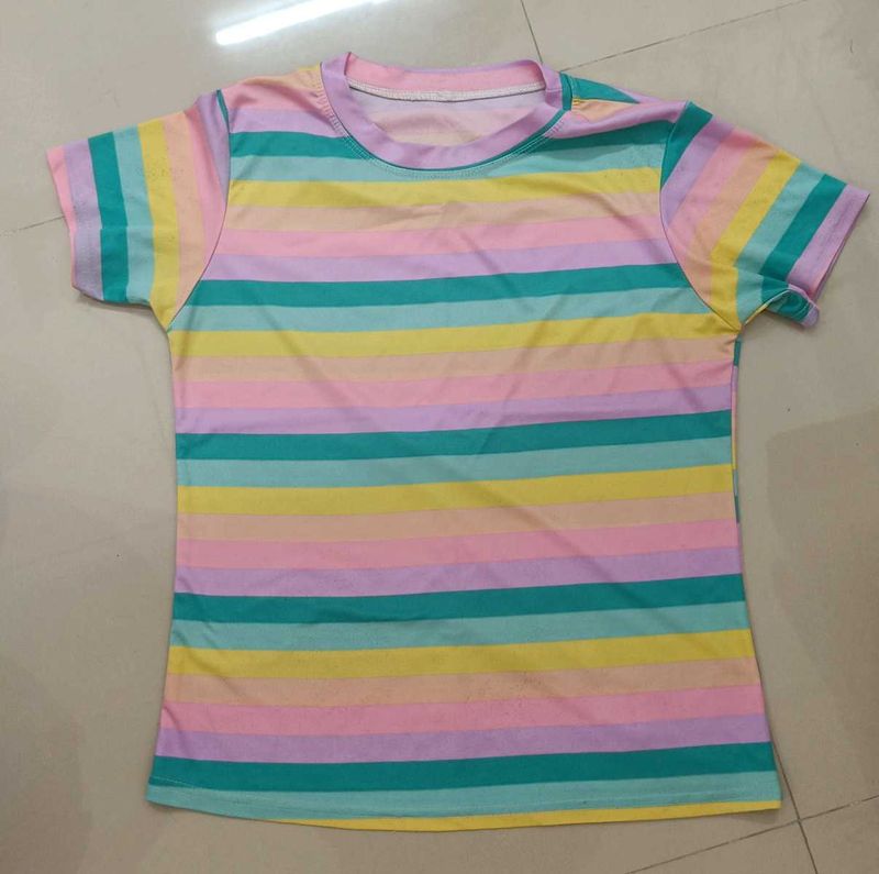 Striped Pastel T-Shirt