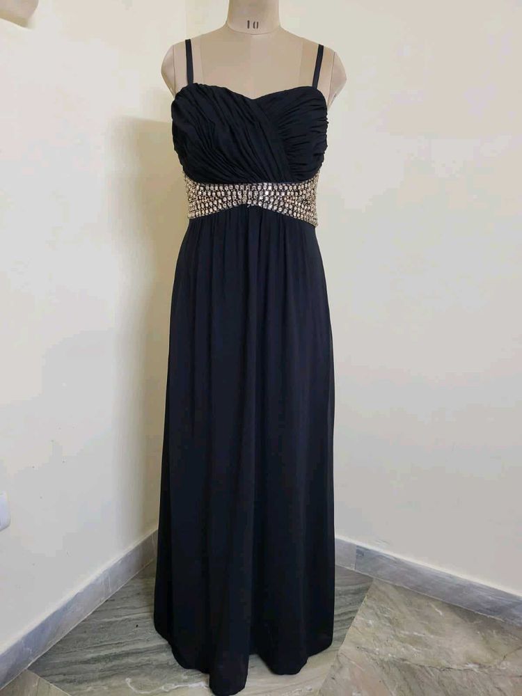 Elegant Black Maxi Dress
