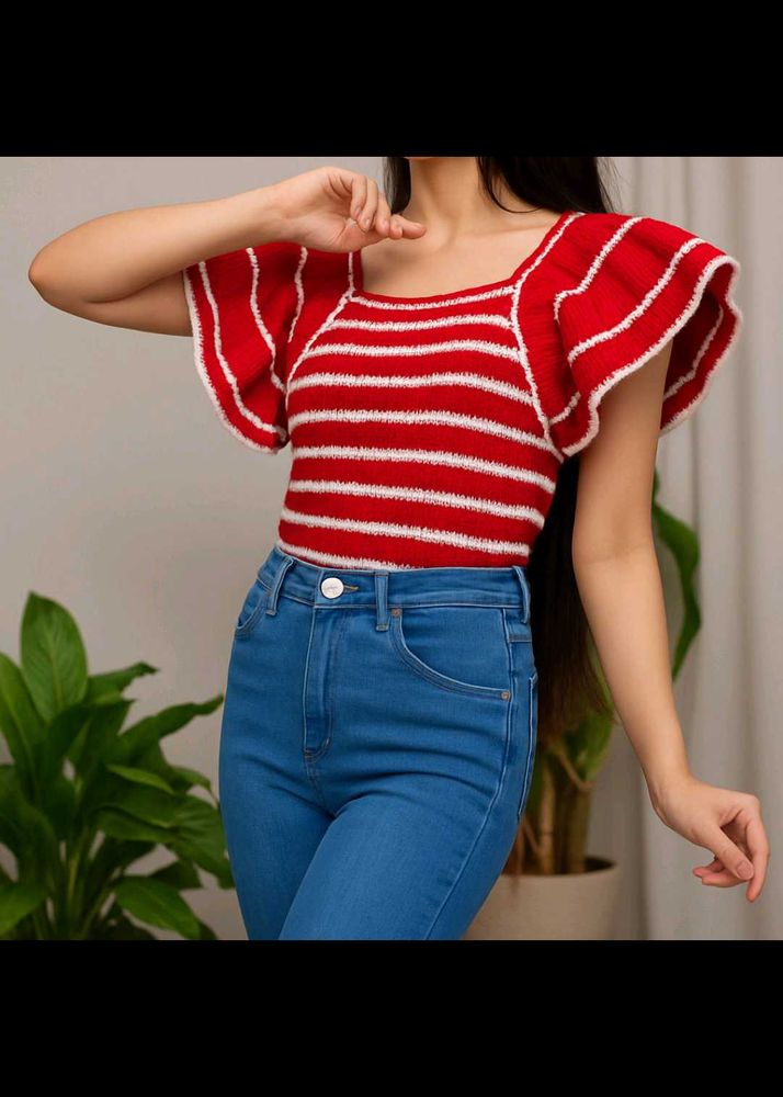 Knitted CROP TOP ❤️
