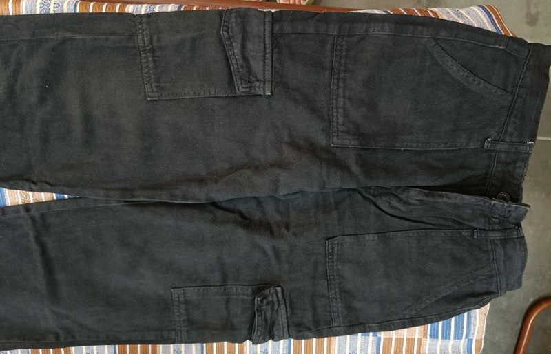 Black Cargo Pants