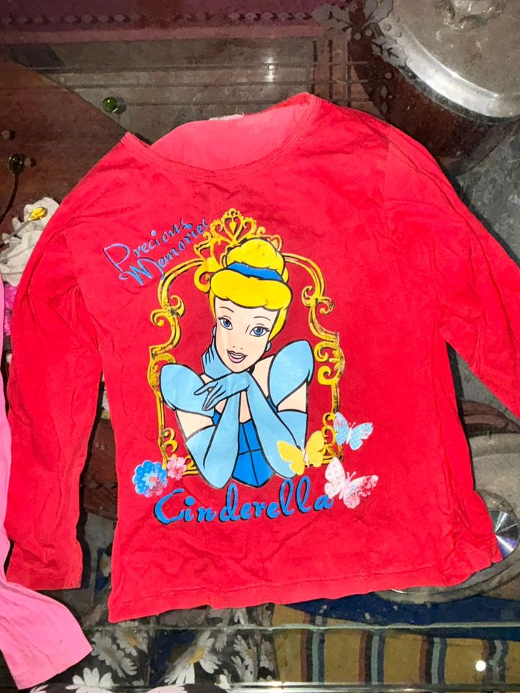 Cute Red Cinderella Top