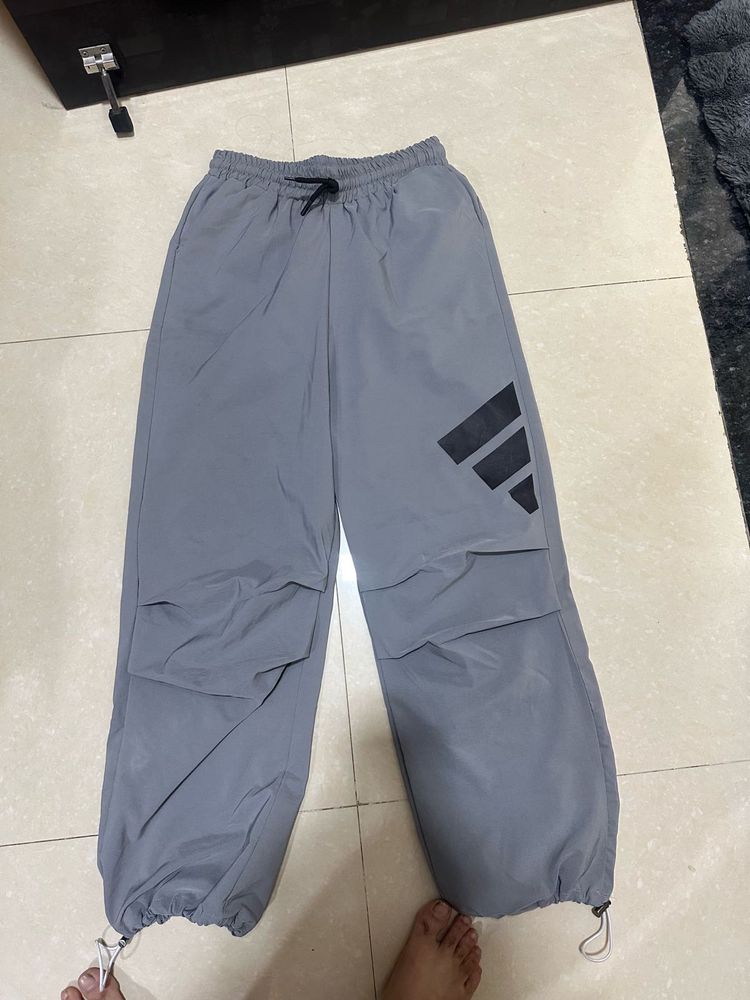 Adidas Style Gray Cargo Pants