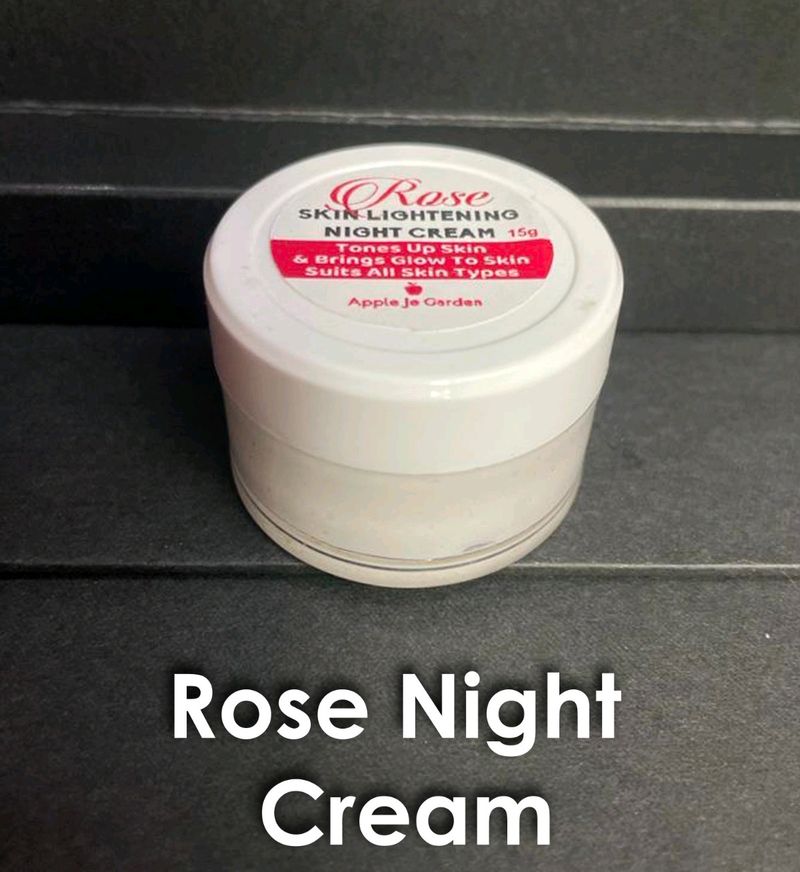 💝 👉💯% RESULT👍🥳 ROSE🌹 NIGHT😴CREAM
