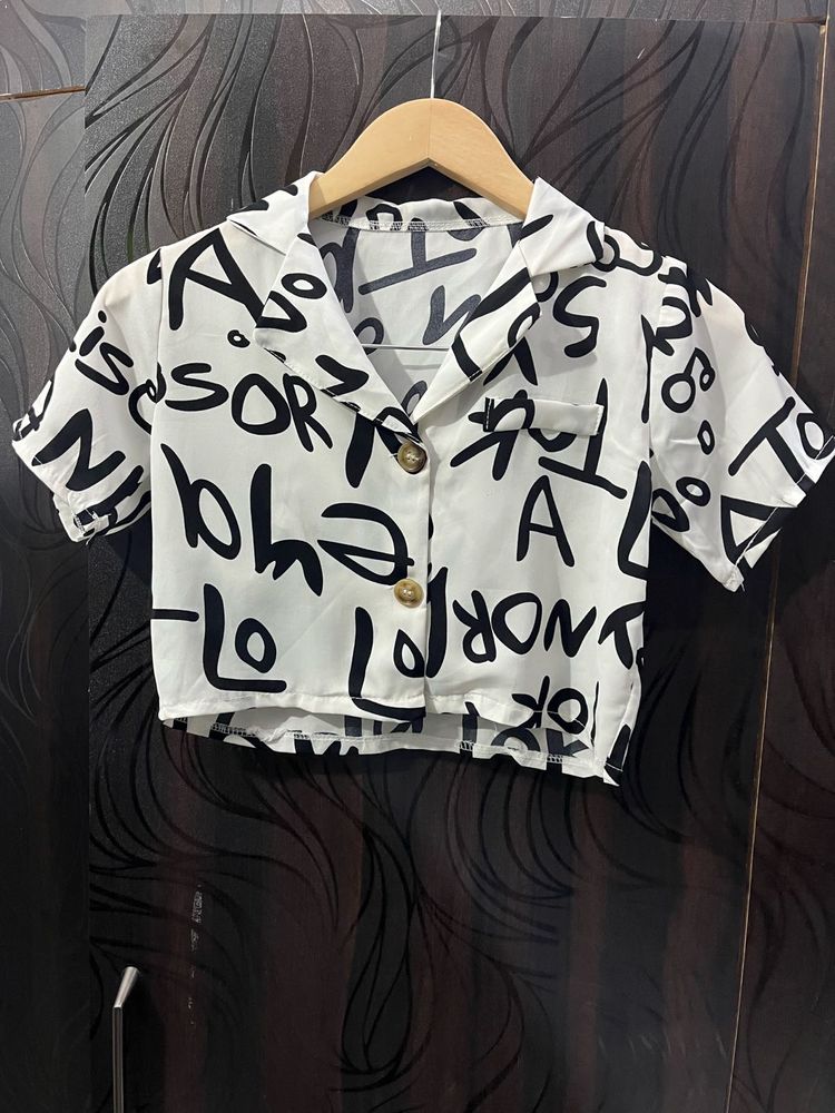 Funky Graphic Print Top