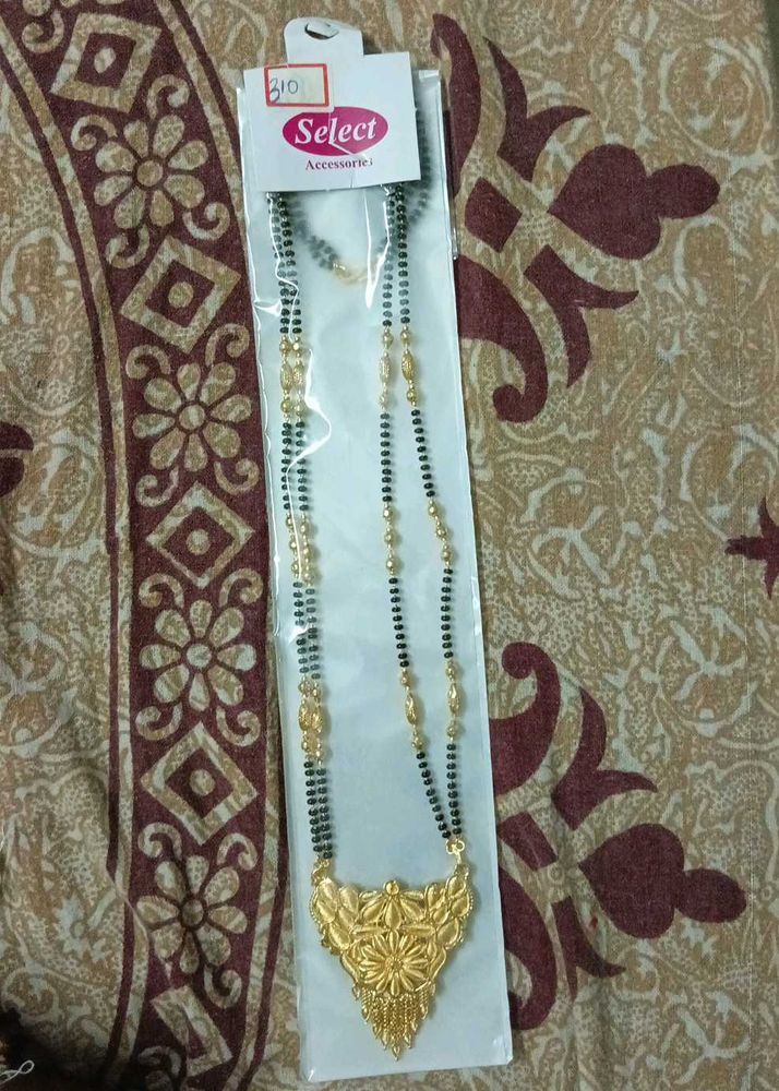 Elegant Gold Mangalsutra Necklace