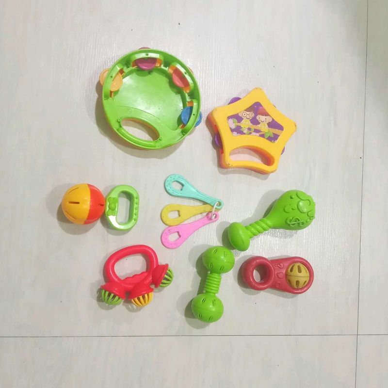 Baby Rattle Toy Set