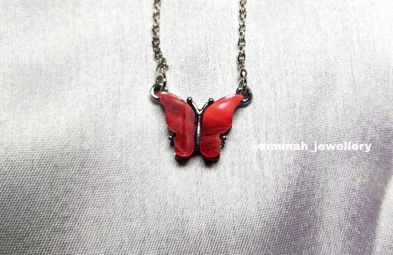 Butterfly Pendant Necklace