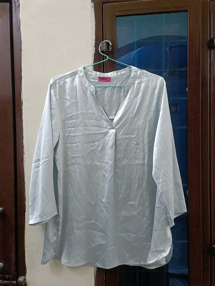 totally new satin top